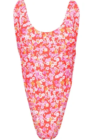 ROTATE Floral-print swimsuit