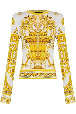 Dolce & Gabbana Majolica print sweater