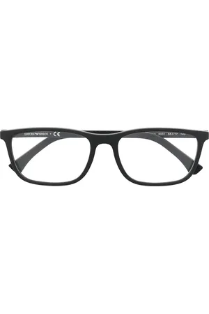 Emporio Armani Rectangle wayfarer-frame glasses
