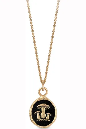 Pyrrha 14K yellow Earthy Talisman pendant necklace