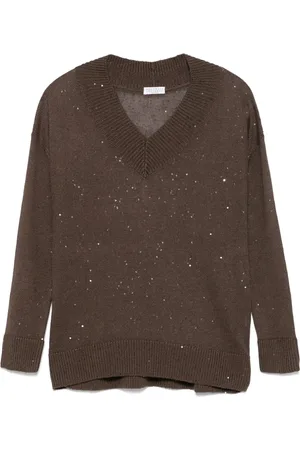 Brunello Cucinelli Sequin-embellished sweater