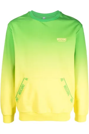 Moschino Gradient logo-trim jumper