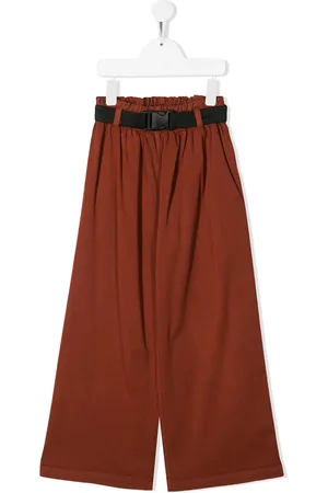 Le pandorine Loose-fit flared trousers