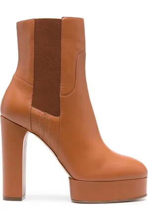 Casadei Betty 125mm leather ankle boots