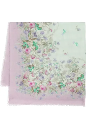 La DoubleJ Floral-print scarf