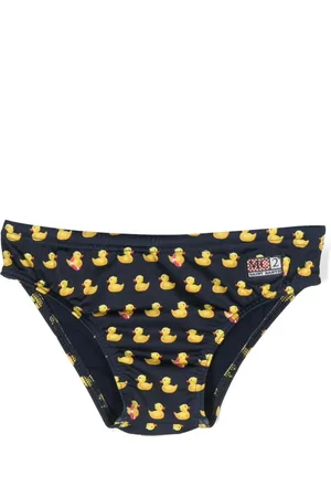 MC2 SAINT BARTH Duck-print swim trunks