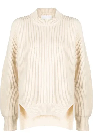 Jil Sander Ribbed-knit long-sleeved jumper
