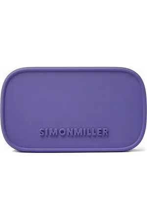 SIMON MILLER Logo-embossed clutch bag