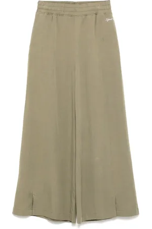 AGNÈS B. Logo-embroidered pants