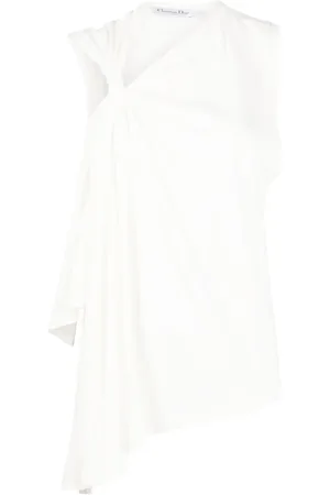 Dior Draped asymmetric top