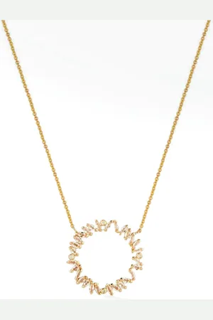 Lark & Berry 14kt yellow Veto diamond necklace