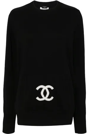 CHANEL 1990-2000s cashmere sweater