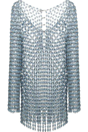 Paco rabanne Embellished mini dress