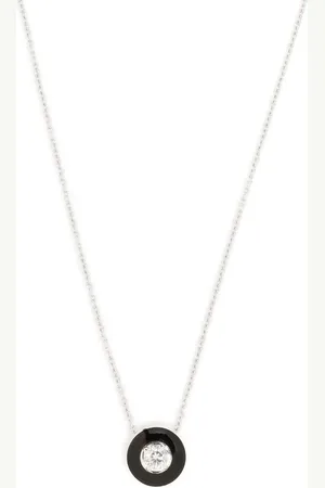 SELIM MOUZANNAR 18kt white gold Mina diamond necklace
