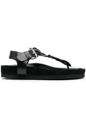 Isabel Marant Braid-detail leather sandals