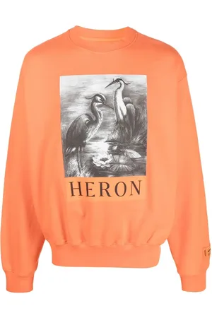 Heron Preston Logo-print long-sleeved jumper