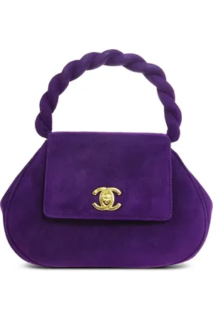 CHANEL 1997 CC Turn-lock top-handle bag