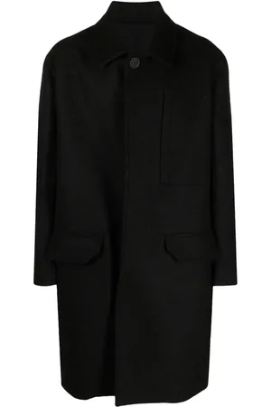 Rick Owens Jumbo virgin wool single-breasted coat
