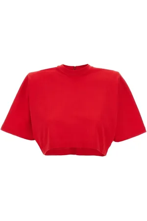 Pinko Short-sleeve cropped top