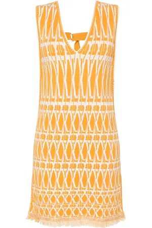 Diane von Furstenberg Reilly knitted mini dress