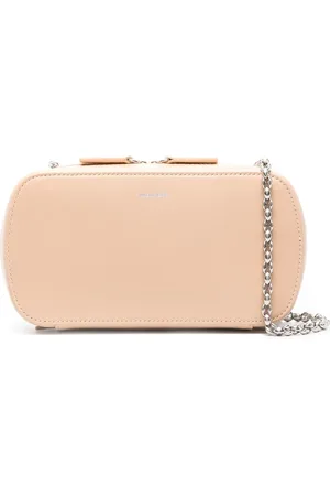 Jil Sander Logo-print leather shoulder bag