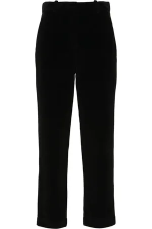 Circolo Velour tapered trousers