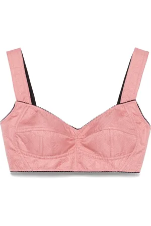 Dolce & Gabbana Jacquard crop top