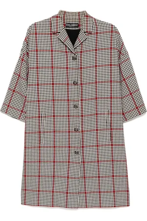 Dolce & Gabbana Dolce & Gabbana Herringbone 3/4 Sleeve Coat