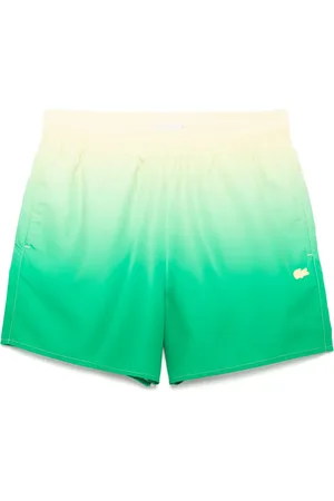 Lacoste Ombré print swim shorts