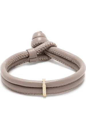 Mizuki 14kt yellow diamond wrap bracelet