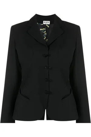 Alaïa 1991-1992 notched lapels skirt suit
