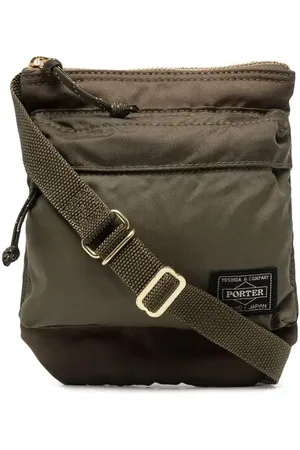 PORTER-YOSHIDA & CO Logo patch crossbody bag