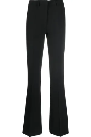 BLANCA Crepe flared trousers