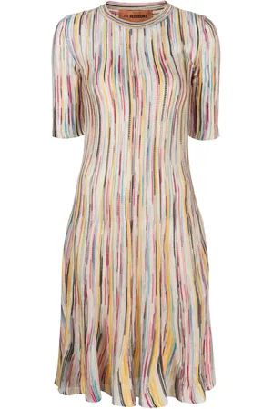 Missoni Striped silk dress