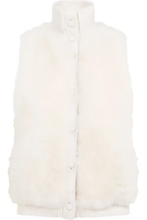 YVES SALOMON Lamb fur gilet
