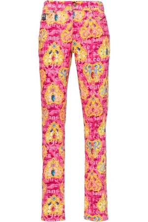 VERSACE Heart Couture skinny jeans