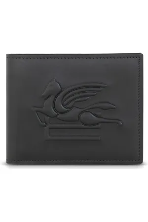 Etro Pegaso-motif leather wallet