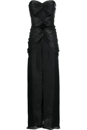 Costarellos Brigitta cut-out gown
