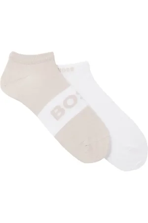 HUGO BOSS Intarsia-logo knitted socks pack