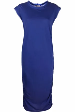 Lanvin Ruched detailing shift midi dress