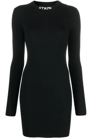 Heron Preston ??????????-logo dress