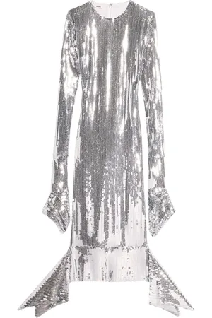 Ami Sequin-embellished midi dress