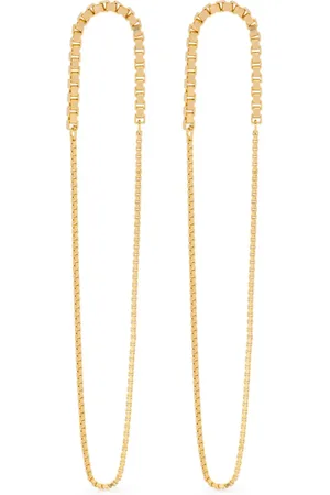 SASKIA DIEZ Box-chain earrings