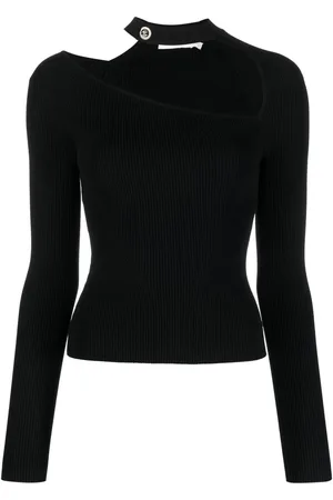 Simkhai Cut-out detail knitted top
