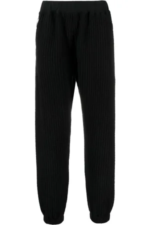 WHITE MOUNTAINEERING Ribbed track cotton-blend pants