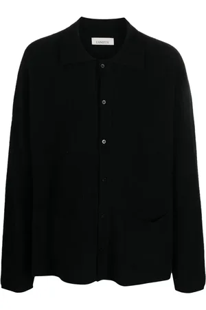 LANEUS Long-sleeved button-up cardigan