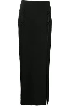 RXQUETTE Reverse Cady crepe maxi skirt
