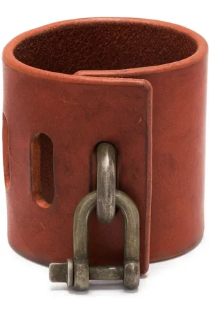 PARTS OF FOUR Restraint Charm leather bracelet