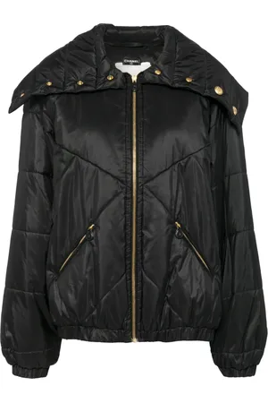 CHANEL 1990-2000 quilted zip-up jacket