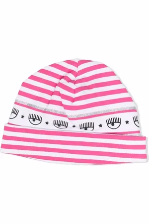 Chiara Ferragni Striped print beanie